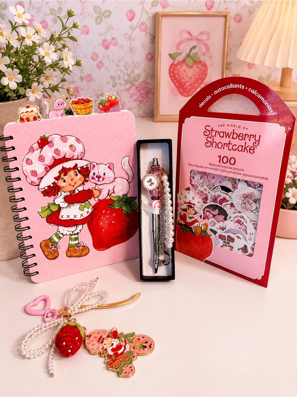 Strawberry Shortcake Stationery Bundle